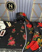 Baroque Dhanak | Embroided 3pc Unstiched | N-01