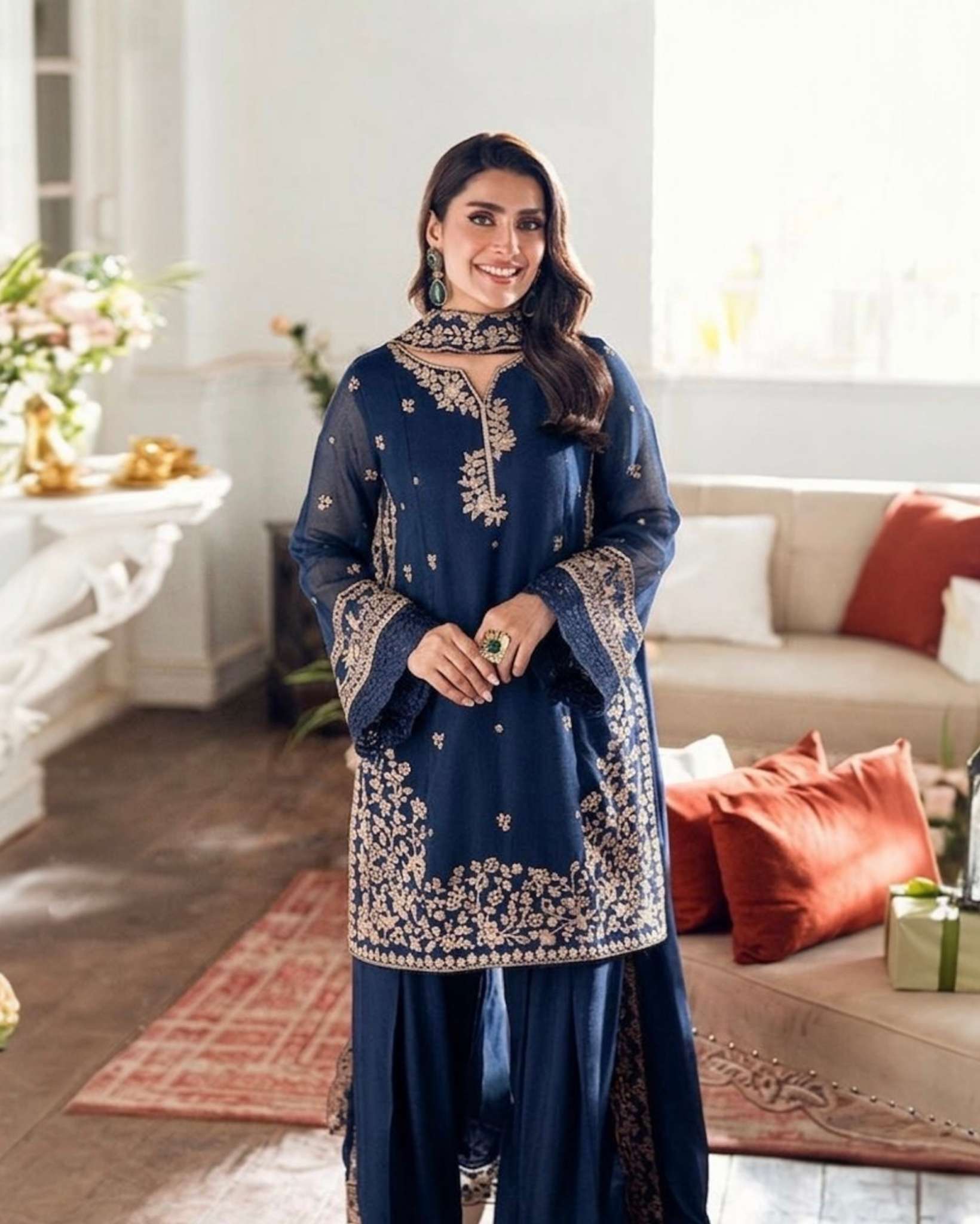 EZURE | 3Pc Embroidered Lawn