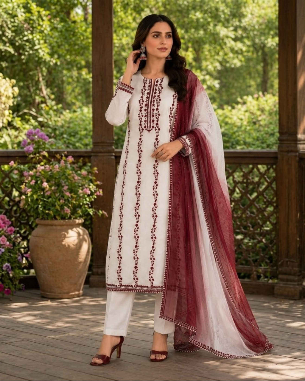 LAAM | Embroidered Lawn Article