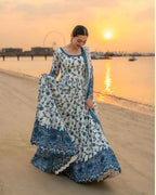 FAIZA SAQLAIN | Frock Style 3Pc