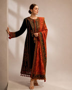 Hussain Rehar | Embroided 3pc Unstiched