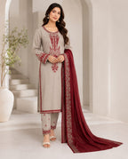 Breeze | 3Pc Full Embroidered