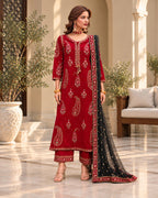 Charizma 3pc | Silk Embroidered | N-031
