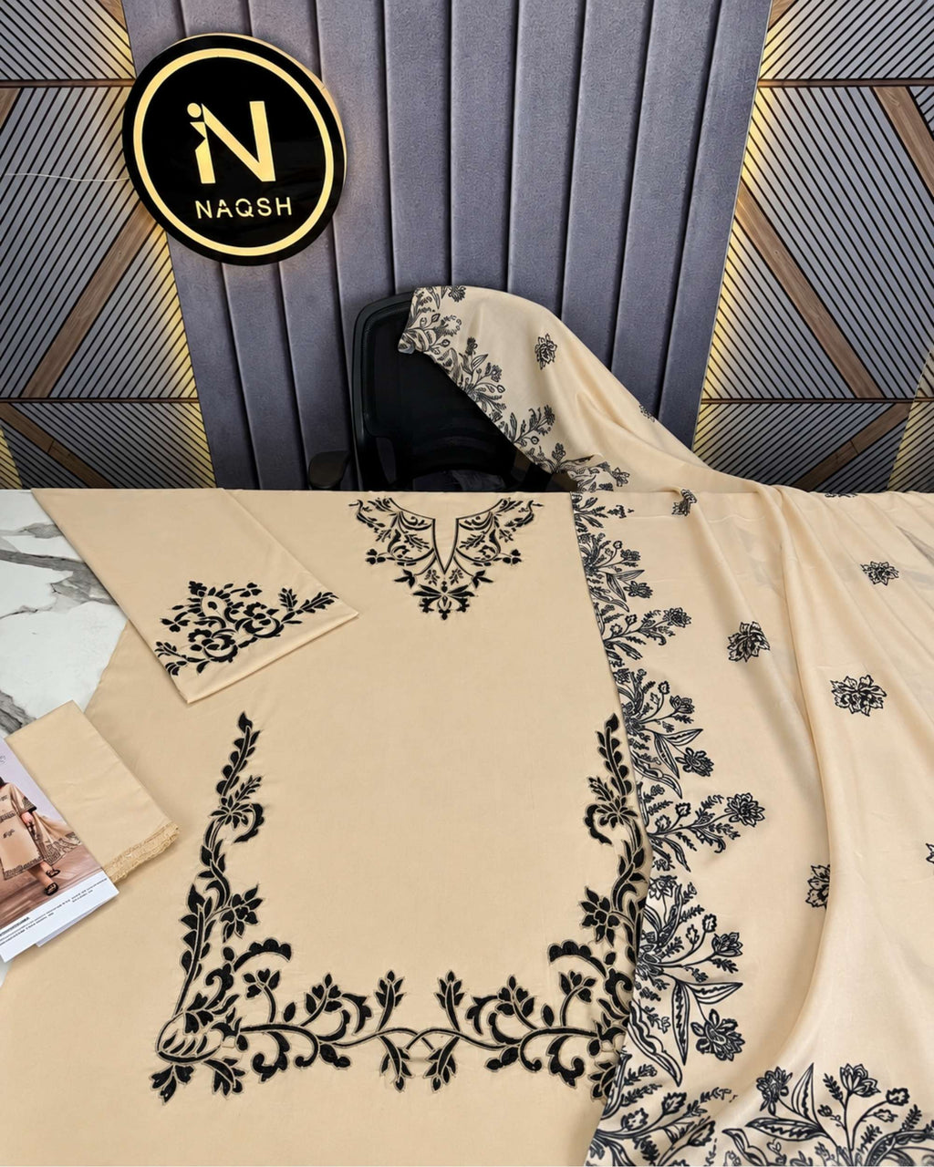 Limelight 3pc | Premium Dhanak | N-056