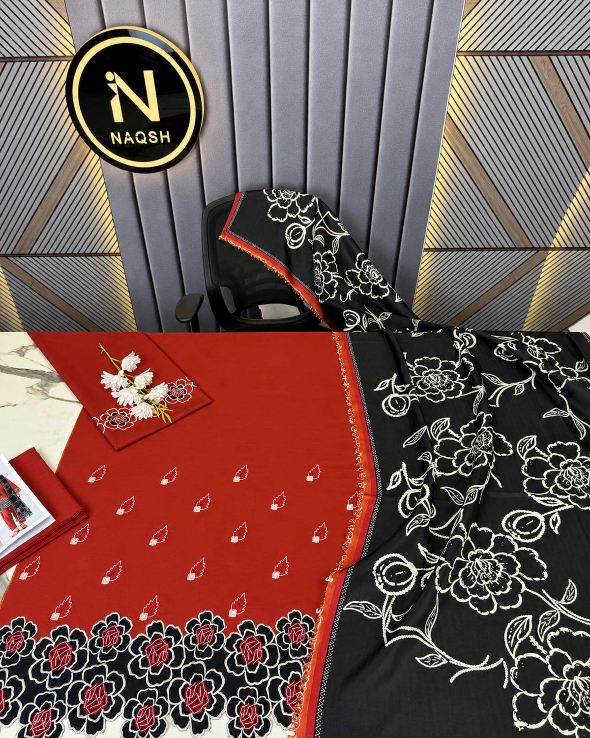 Jazmine 3pc | Dhanak Premium | N-111