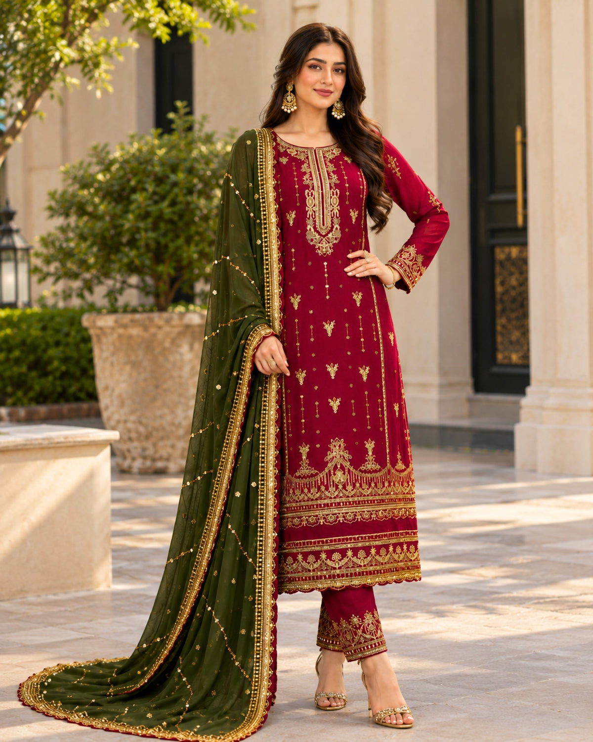 Asim Jofa 3pc | Shafoon Premium | N-114