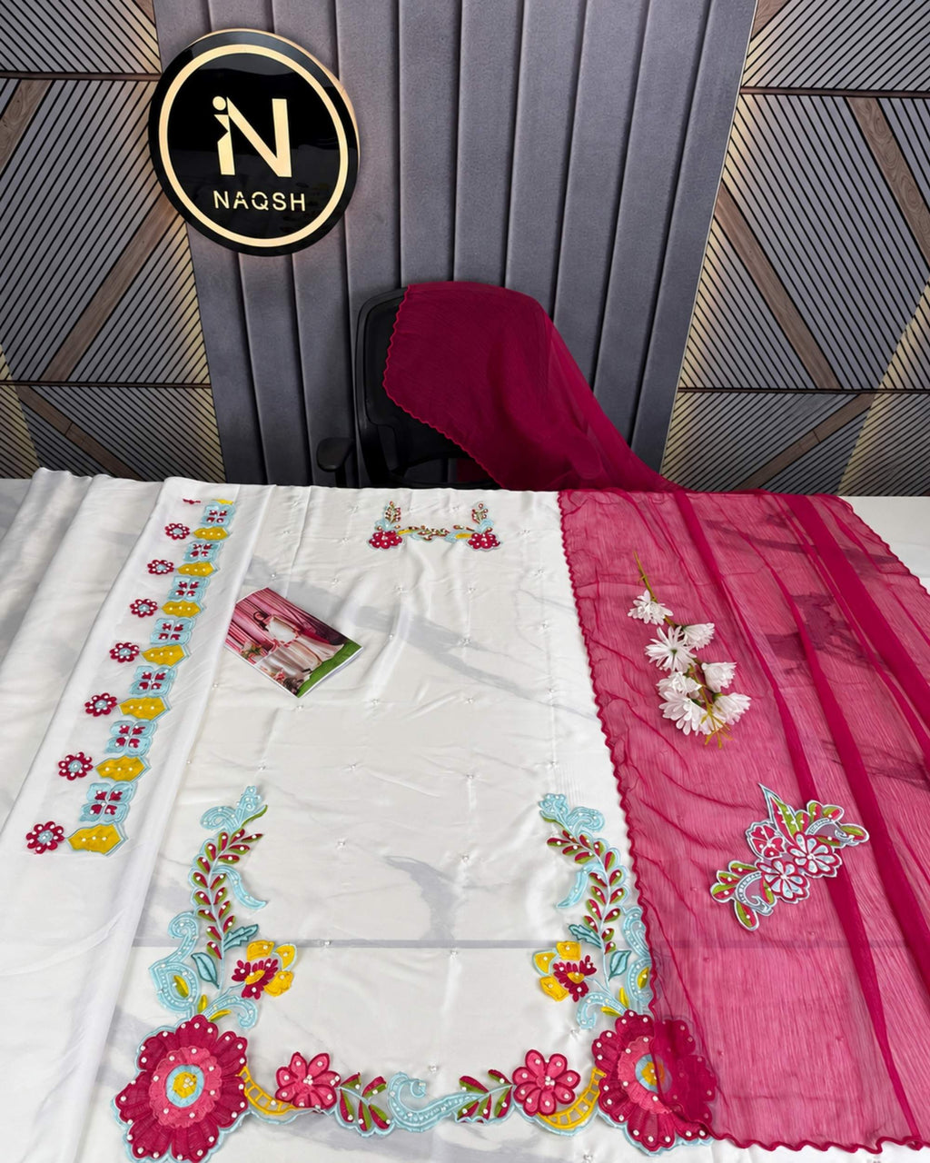 Shanzay Silk 3 pc | luxury Artilce | N-04