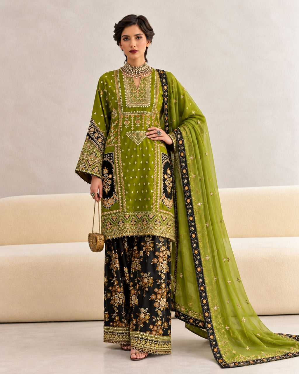 Iznik 3 pc | Velvet Premium | N-092