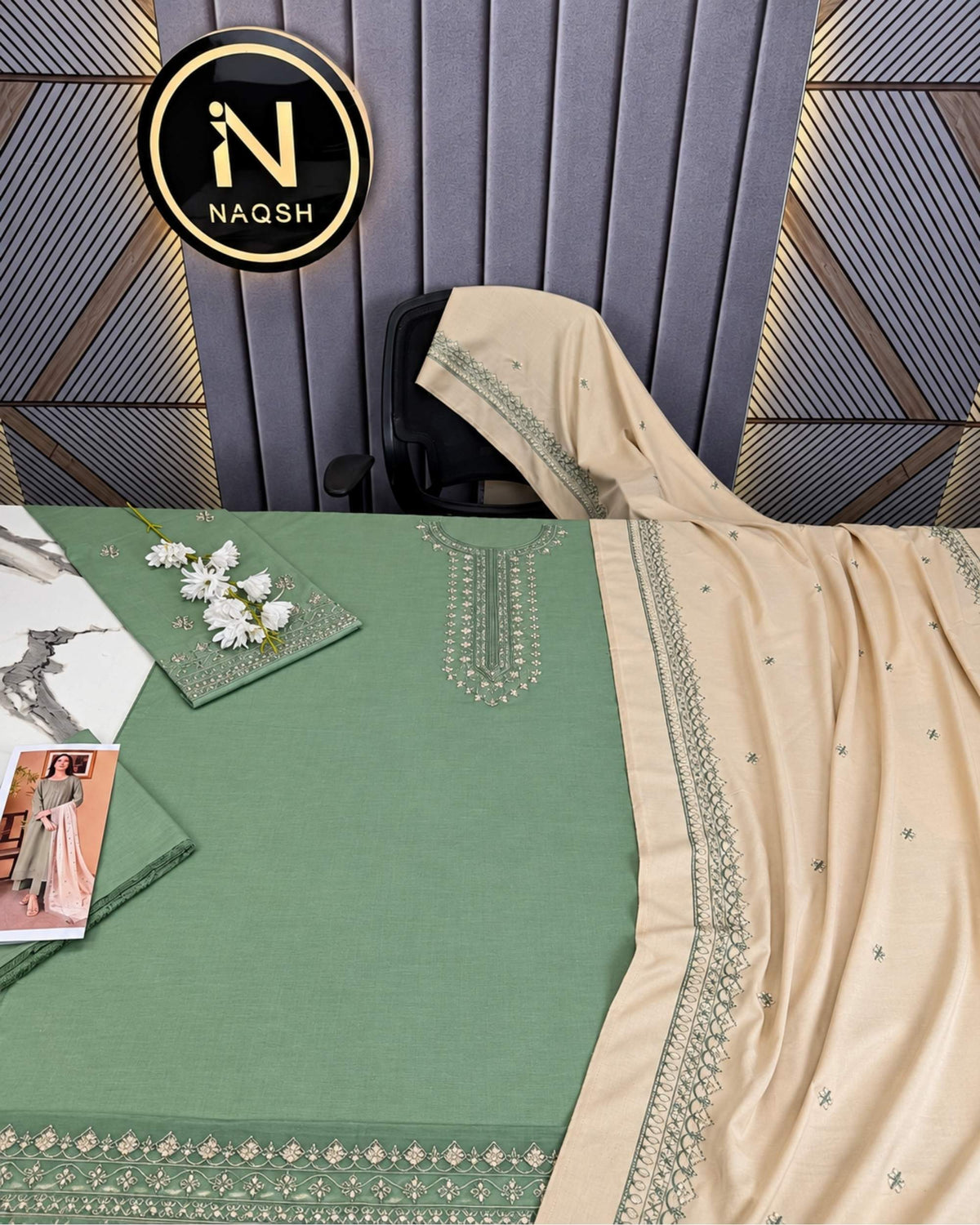 Saphire 3pc | Dhanak Premium | N-030