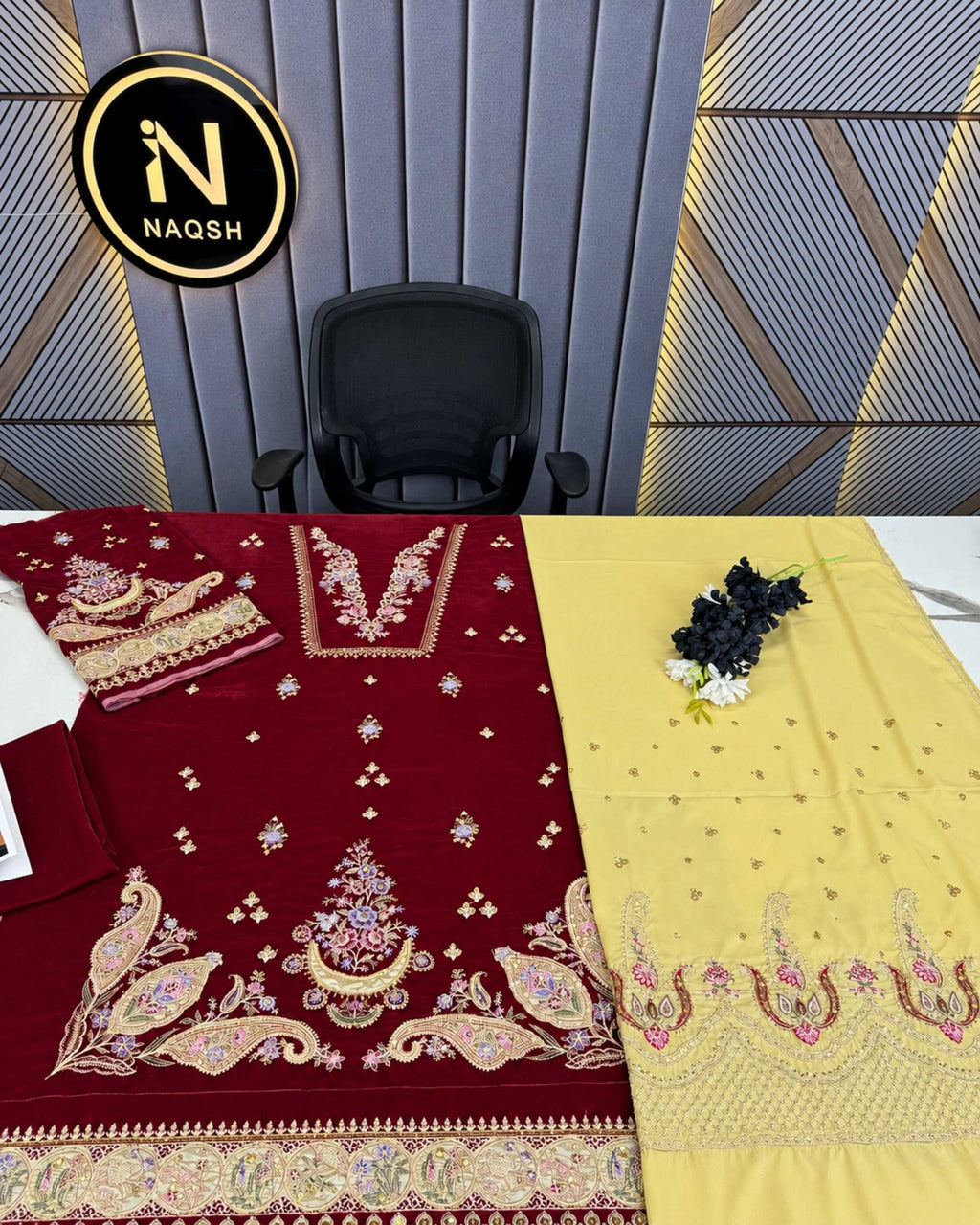 Ethnic 2pc | Velvet Article | N-106