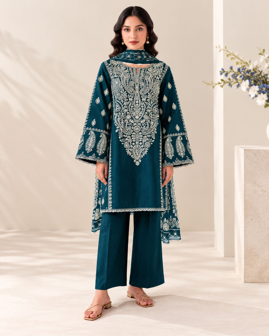 Mahnur 3pc | Dhanak Premium | N-116