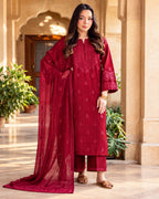 Cross Stich 3pc | Dhanak Premium | N-115