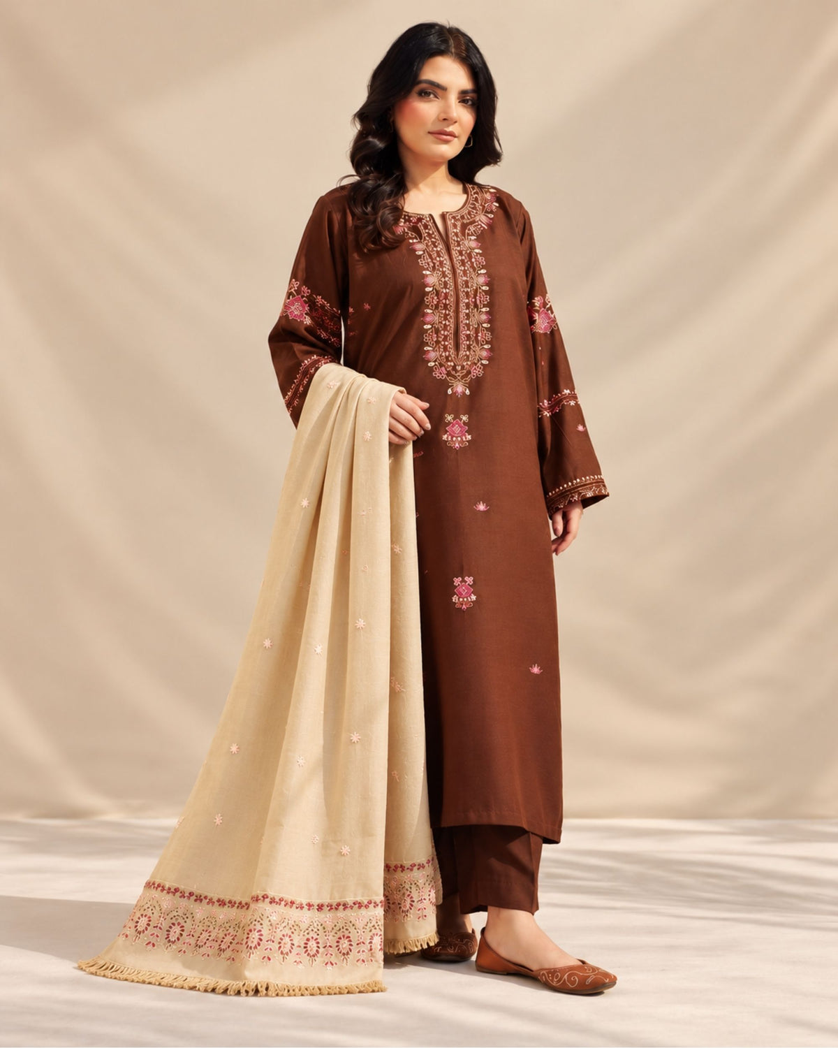 Lazuli 3 pc | Premium Dhanak | N-087
