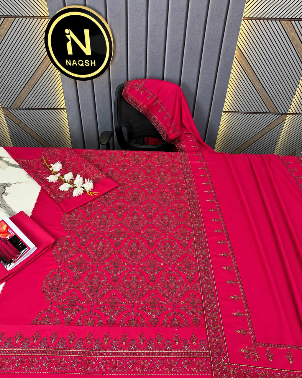 Zaib 3pc | Dhanak Premium | N-117