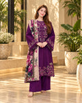 Beechtree Dhanak | 3 pc Embroidered | N-012