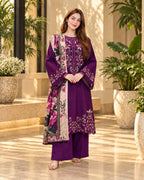 Beechtree Dhanak | 3 pc Embroidered | N-012