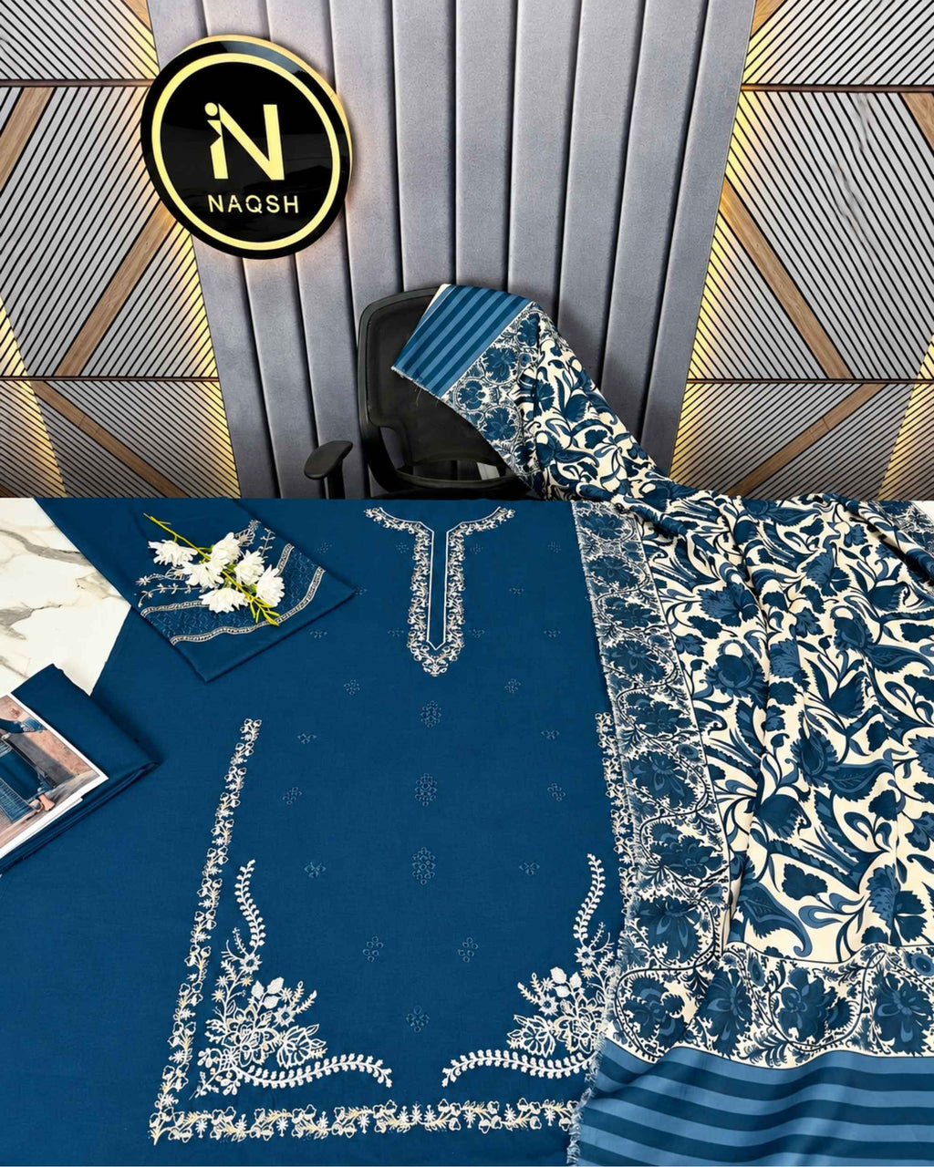 Ayzel 3pc | Dhanak Premium | N-110