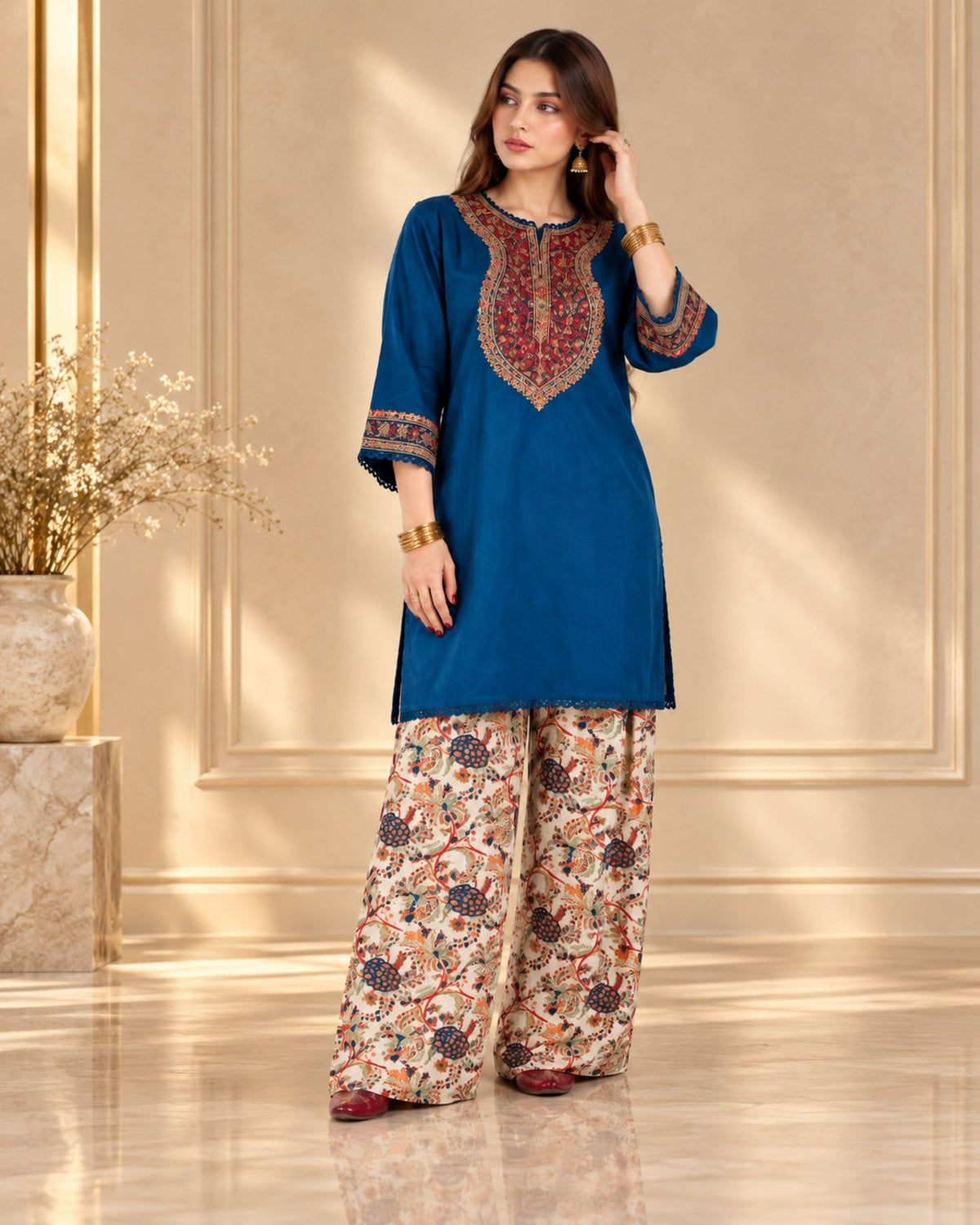Laam 2 Pc | Embroided Unstiched | N-07