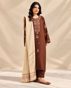 Lazuli 3 pc | Premium Dhanak | N-087