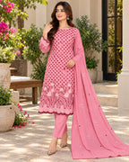Lazuli 2 pc | Embroidered Dhanak | N-095