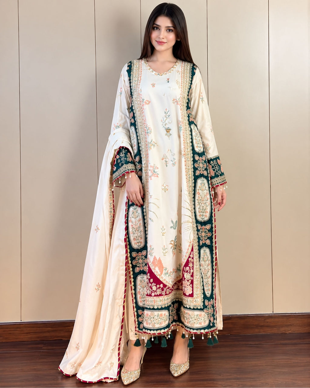 Ethnic Kaftan | 3pc Article | N-040