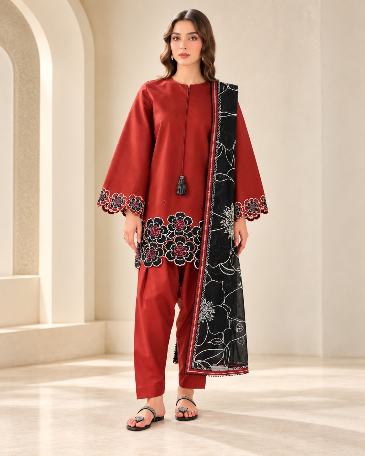 Jazmine 3pc | Dhanak Premium | N-111