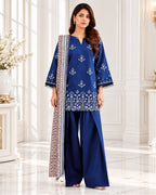Saphire 3pc | Premium Dhanak | N-076