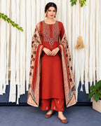 Asling 3 pc | Premium Dhanak | N-088