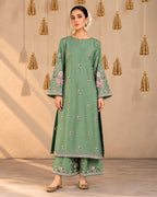 Laam 2pc | Dhanak Embroidered | N-021