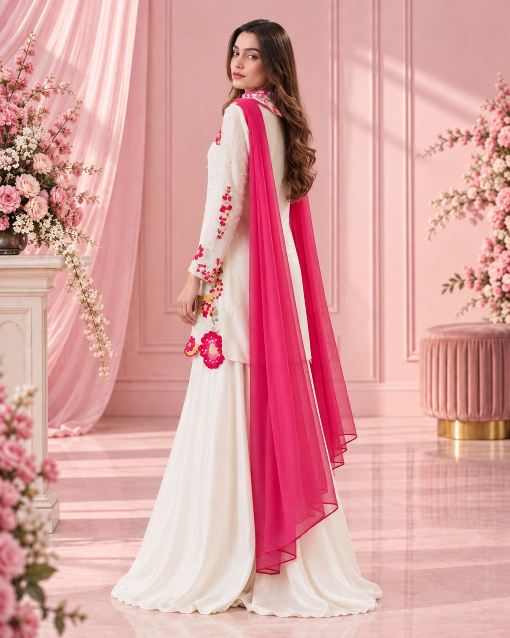 Shanzay Silk 3 pc | luxury Artilce | N-04