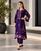 Iznik 2pc | Dhanak Embroidered | N-064