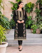 Charizma 2pc | Dhanak Embroidered | N-050