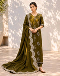 BeechTree 3pc | Dhanak Embroidered | N-063
