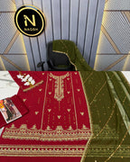 Asim Jofa 3pc | Shafoon Premium | N-114