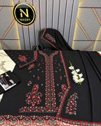 Kashmiri 3pc | Dhanak Embroidered | N-024