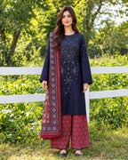 Zara Shahjahan | 3pc Premium Dhanak | N-055