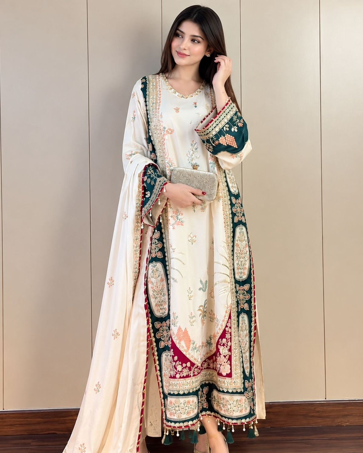 Ethnic Kaftan | 3pc Article | N-040