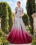 Maria b Maxi | Embroidered Dhanak | N-058