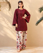 Batik 2 pc | Dhanak Stuff | N-044