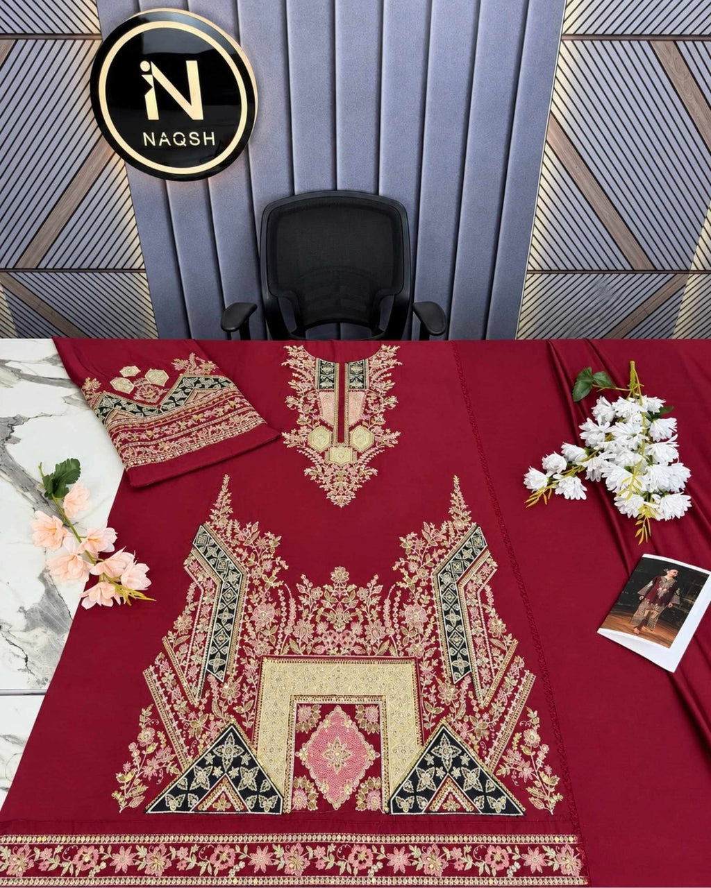 Ethnic 2pc | Kaftan Silk | N-052