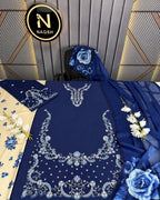 Gul-E-Jan Silk | 3 pc Embroidered | N-015
