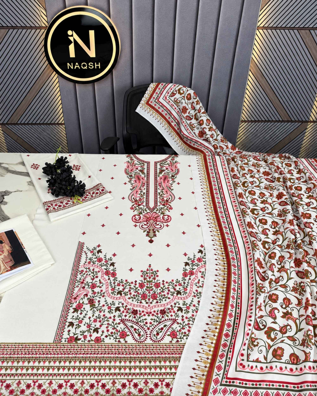 Asim Jofa | 3pc Dhanak | N-041