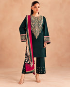 Jazmim 3 pc | Premium Dhanak | N-089