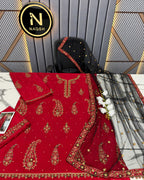 Charizma 3pc | Silk Embroidered | N-031