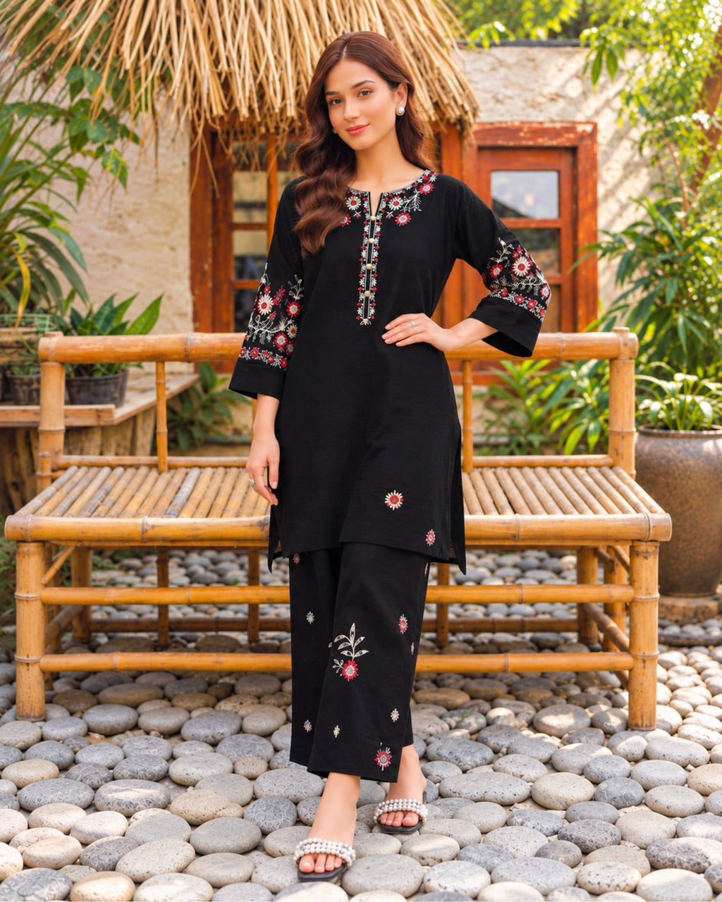 Batik 2pc | Dhanak Premium | N-074