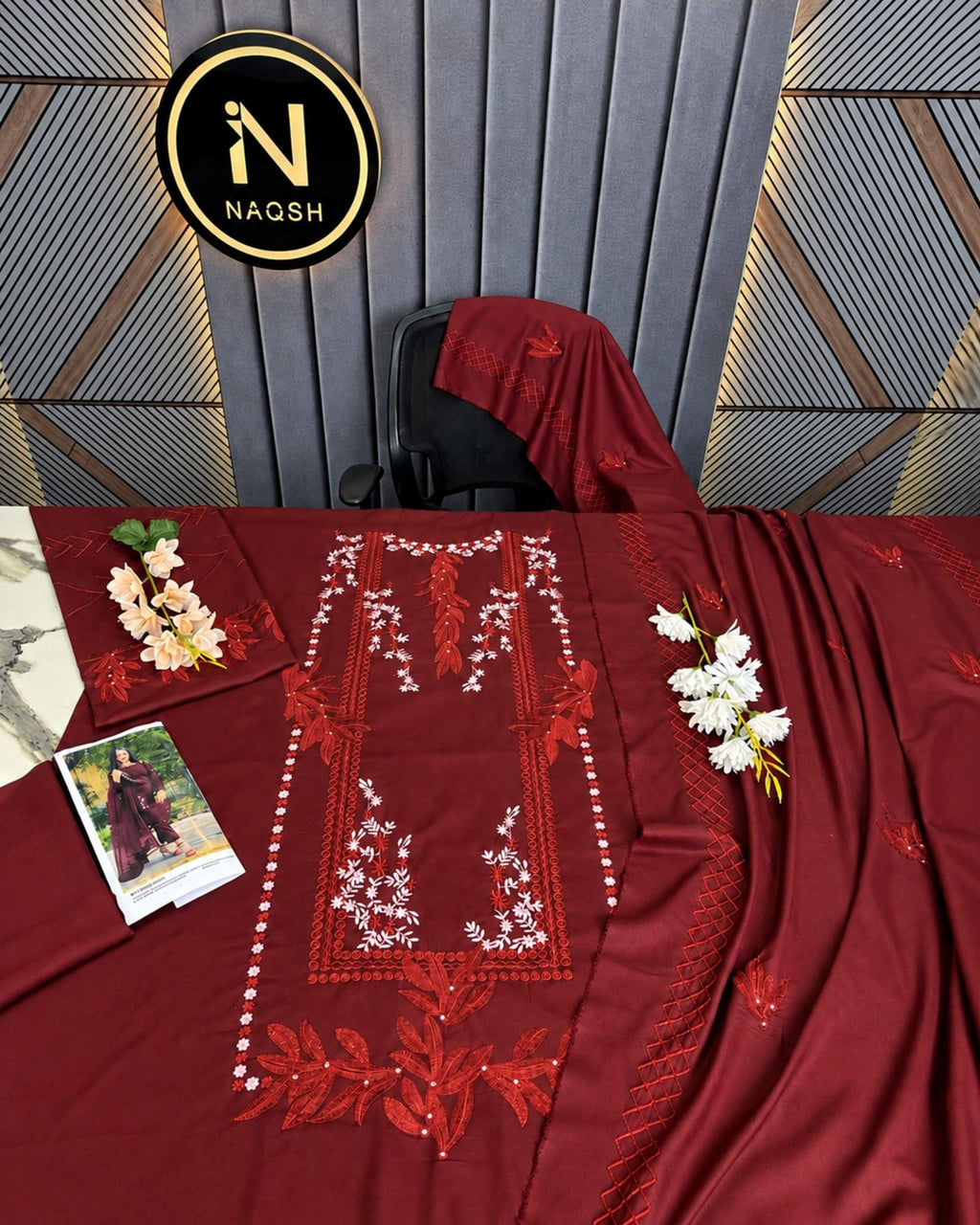 Agha Noor | Embroided Unstiched | N-08