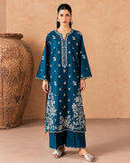 Batik 2pc | Dhanak Embroidered | N-023