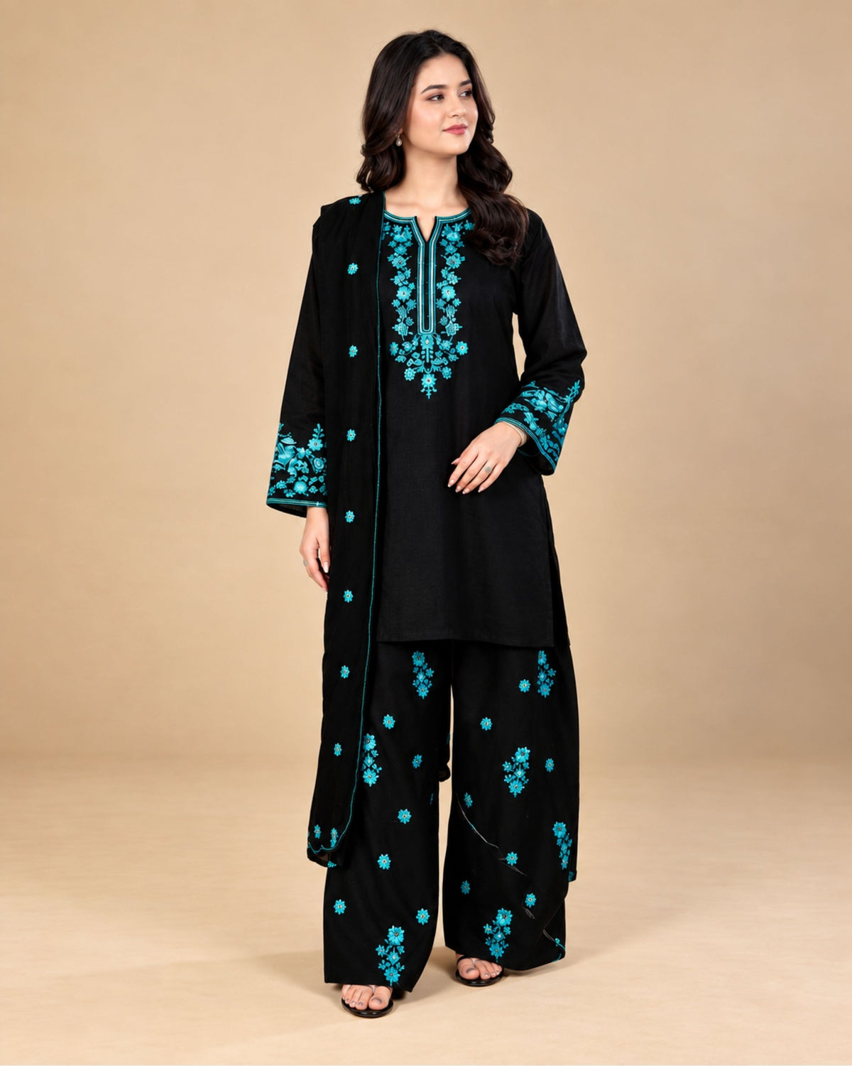 Lazuli 2pc | Luxury Embroidered | N-029