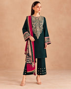 Jazmim 3 pc | Premium Dhanak | N-089